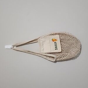 Solely Fruit 100% Cotton Zero Waste Eco Sustainable Farmer's Market Mesh Bag NWT